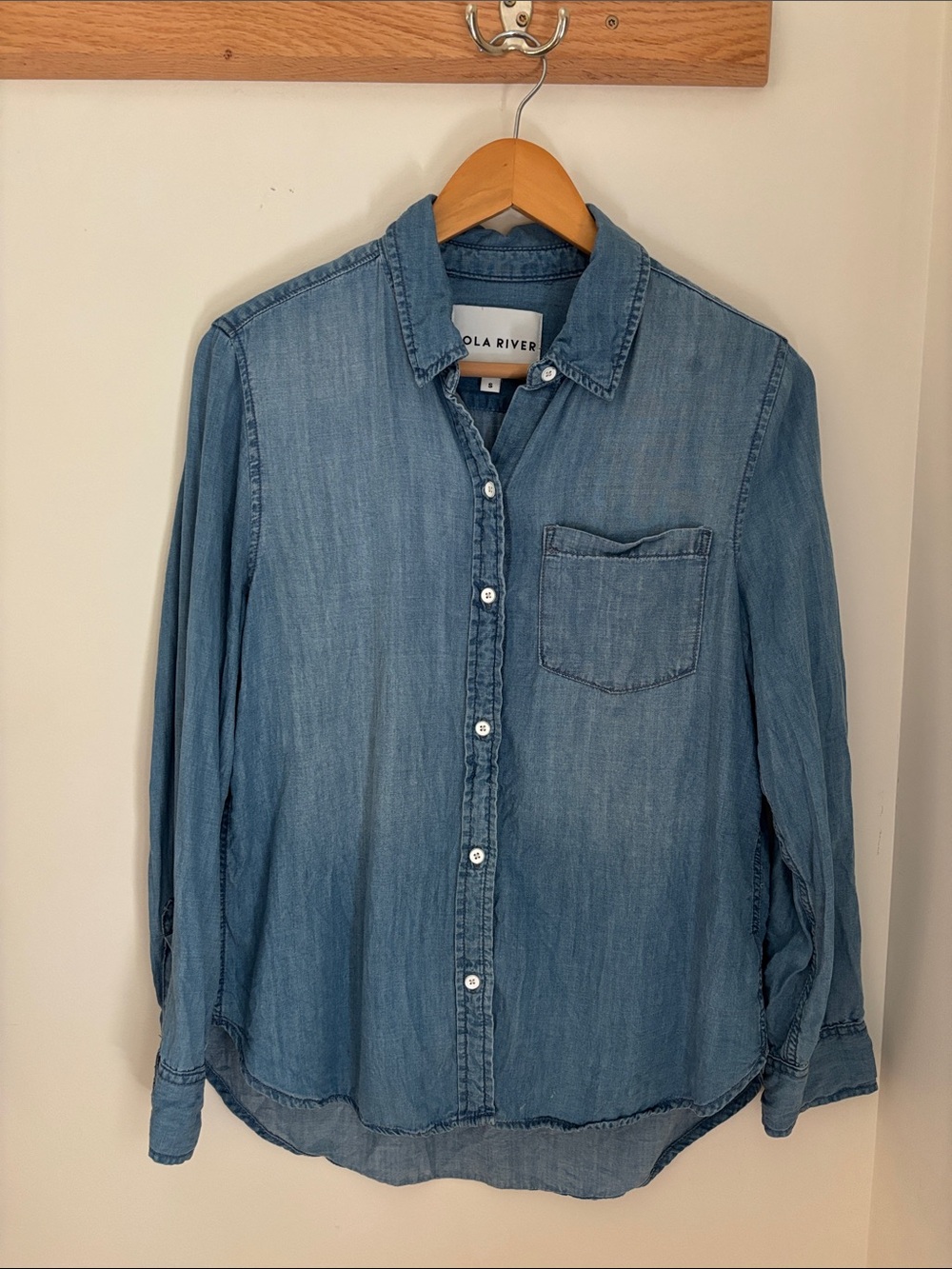 Lola River Chambray Style Button Down